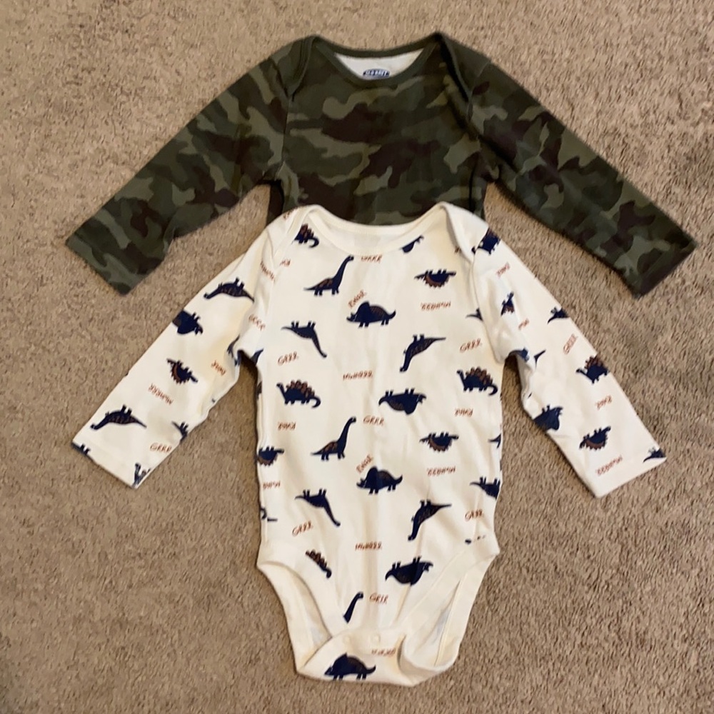 Old Navy long sleeve bodysuits